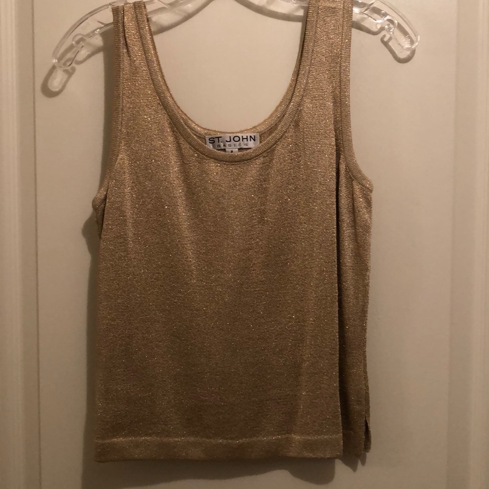 St. John gold tank NWOT size Petite P
